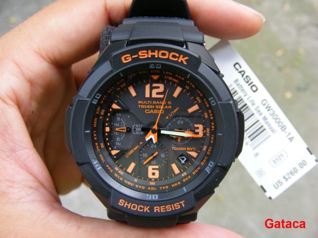    Casio G-shock Gw-3000b -  5
