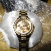Guess Ceas Dama GUESS Gold Tone Crystal Multi Function U