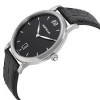 Ceas Montblanc Star Classique Date Black Leather Strap Swiss Watch 108769