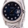Rolex Datejust Jubilee Band Blue Diamond Dial  Fluted Be