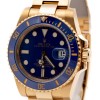 Rolex Submariner Date Yellow Gold Blue Dial