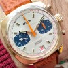 Longines CAMIF ceas vintage cronograf elvetian panda Valjou