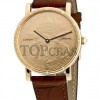 Corum Coin Watch Brown Leather