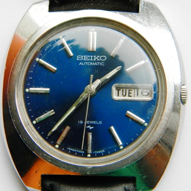 Ceas de mana Seiko. ceas Seiko automatic, mecanism rar 7006, anii '70.  Ceasuri de mana Seiko - Ceasuri de mana