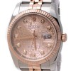 Rolex Datejust Oyster Perpetual 36mm Steel  18K Rose Pin