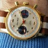 Omega Astree Watch ceas cronograf elvetian panda Valjoux